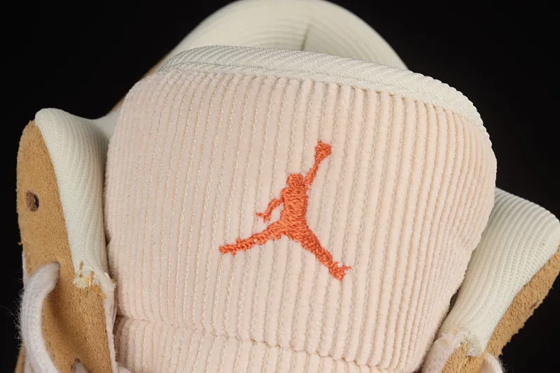 All categories Air Jordan Jordan series basketball shoes Air Jordan 1 Low Air Jordan 1 Low AJ1 Joe 1 rice white and yellow corduroy low-top retro culture basketball shoes DH7820-700
